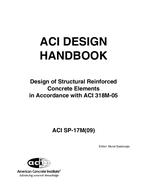 ACI Design Handbook: Design of Structural Reinforced Concrete Elements in Accordance with ACI 318M