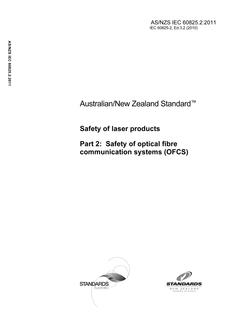 AS/NZS IEC 60825.2