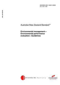 AS/NZS ISO 14031