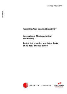 AS/NZS 1852.0