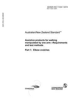 AS/NZS ISO 11334.1