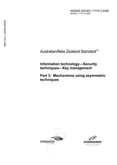 AS/NZS ISO/IEC 11770.3