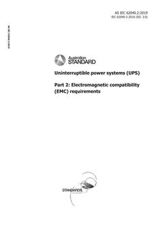 AS IEC 62040.2