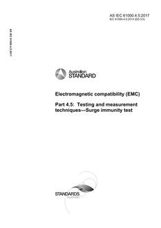 AS IEC 61000.4.5