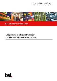 BS PD CEN/TS 17496