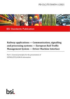 BS PD CLC/TS 50459-1