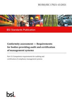 BS ISO/IEC 17021-13