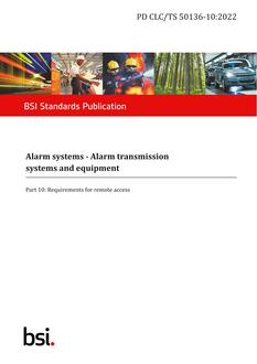 BS PD CLC/TS 50136-10